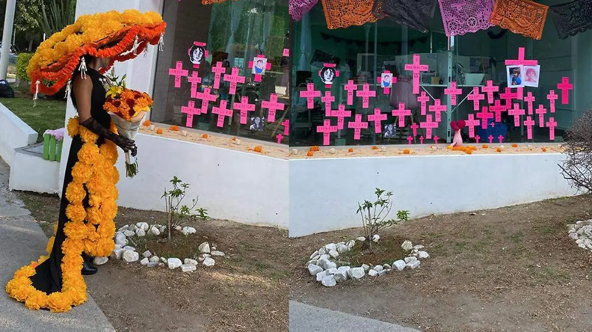 ofrenda feminicidios